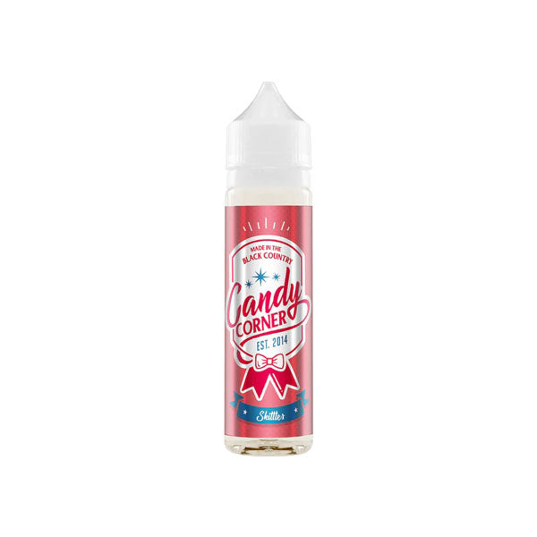 made by: Candy Corner price:£9.99 Candy Corner 50ml Shortfill 0mg (80VG/20PG) next day delivery at Vape Street UK
