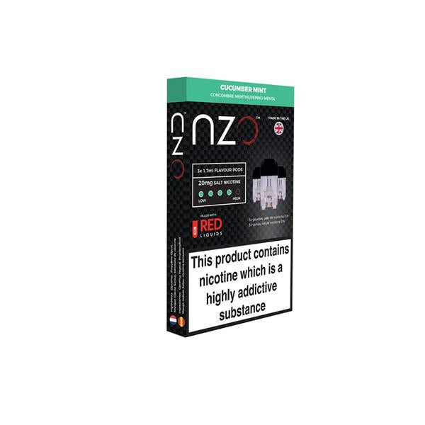 made by: NZO price:£9.68 NZO 10mg Salt Cartridges with Red Liquids Nic Salt (50VG/50PG) next day delivery at Vape Street UK