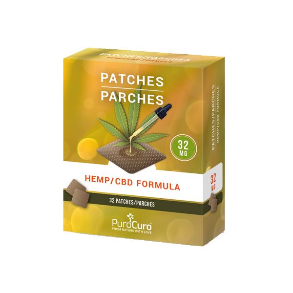 made by: PuroCuro price:£19.38 PuroCuro 32mg CBD Formula Patches next day delivery at Vape Street UK