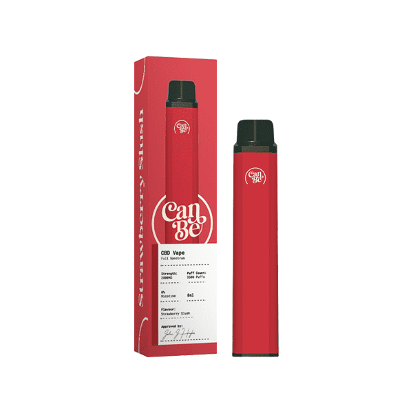 made by: CanBe price:£23.40 CanBe 2000mg CBD Disposable Vape Device 3500 Puffs next day delivery at Vape Street UK