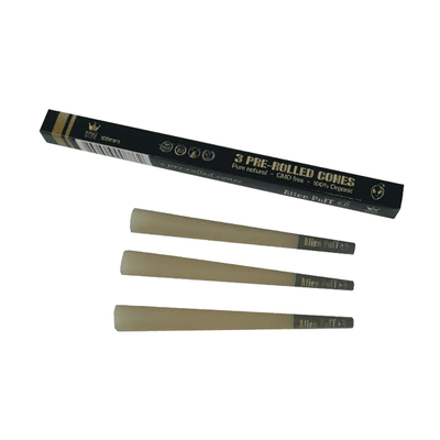 made by: Alien Puff price:£43.05 75 Alien Puff Black & Gold King Size Pre-Rolled Cones next day delivery at Vape Street UK