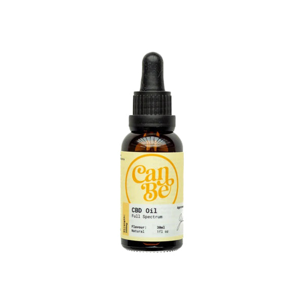 made by: CanBe price:£26.13 CanBe 500mg CBD Full Spectrum Natural Oil - 30ml next day delivery at Vape Street UK
