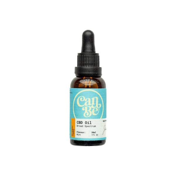 made by: CanBe price:£64.79 CanBe 1500mg CBD Broad Spectrum Mint Oil - 30ml (BUY 1 GET 1 FREE) next day delivery at Vape Street UK
