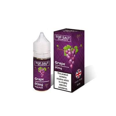 made by: Top Salt price:£2.47 20mg Top Salt Fruit Flavour Nic Salts by A-Steam 10ml (50VG/50PG) next day delivery at Vape Street UK