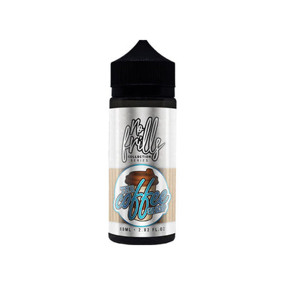 made by: No Frills price:£7.90 No Frills Collection Coffee Shop 80ml Shortfill 0mg (80VG/20PG) next day delivery at Vape Street UK