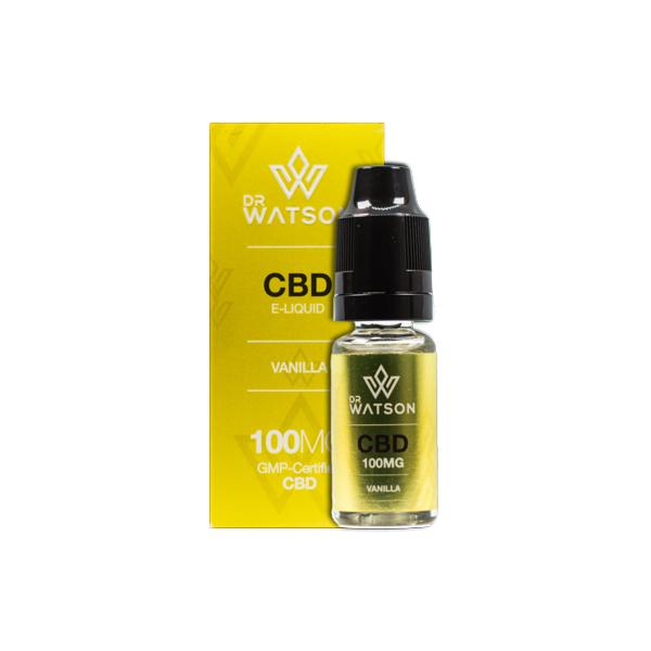 made by: Dr Watson price:£7.33 Dr Watson 100mg CBD Vaping Liquid 10ml next day delivery at Vape Street UK