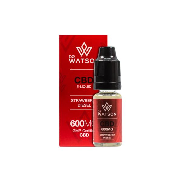 made by: Dr Watson price:£18.38 Dr Watson 600mg CBD Vaping Liquid 10ml next day delivery at Vape Street UK