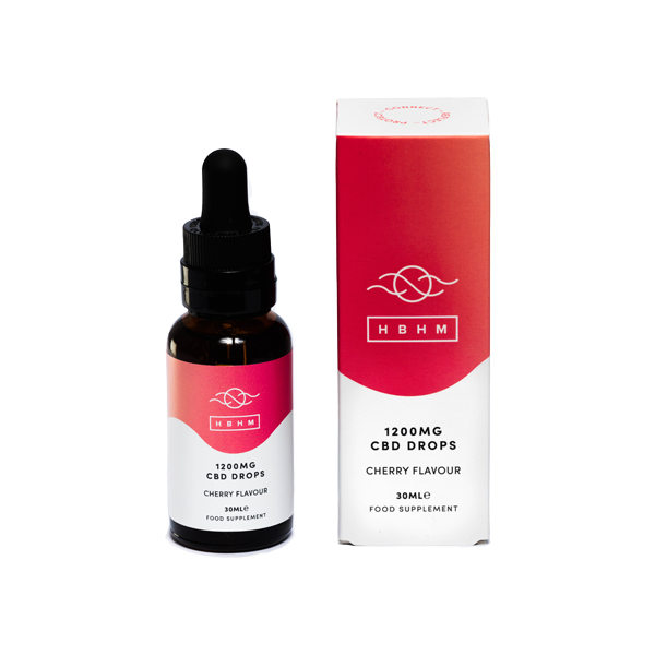 made by: HBHM price:£23.75 HBHM 1200mg CBD MCT Oil - 30ml next day delivery at Vape Street UK