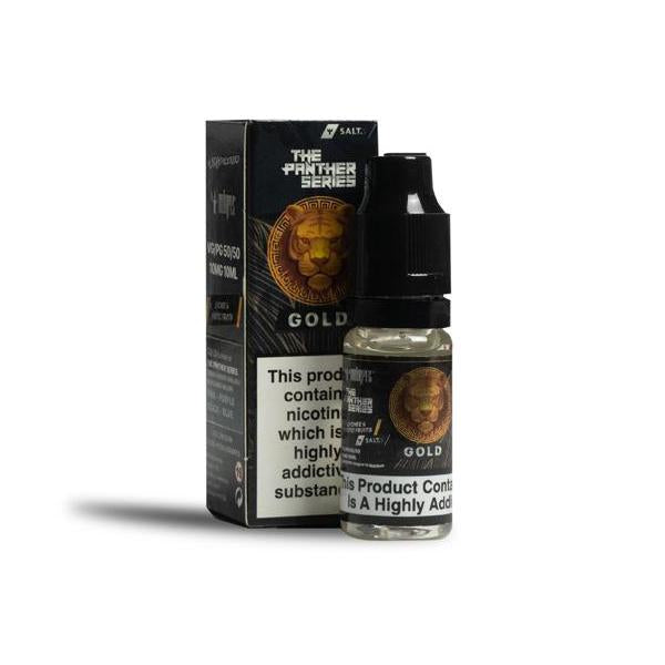 made by: Dr. Vapes price:£3.99 10mg Gold by Dr Vapes 10ml Nic Salt (50VG-50PG) next day delivery at Vape Street UK