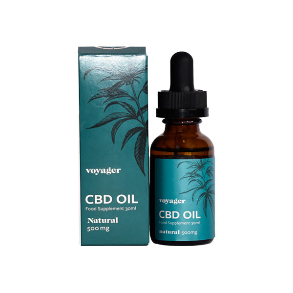 made by: Voyager price:£33.93 Voyager 500mg CBD Natural Oil - 30ml next day delivery at Vape Street UK