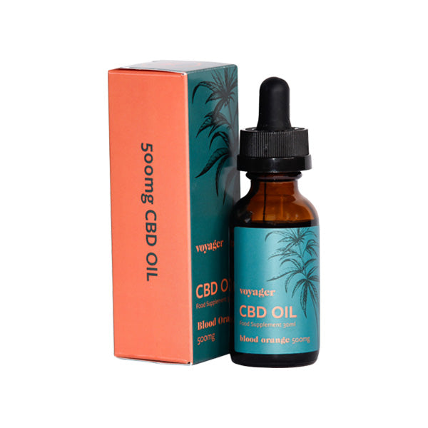 made by: Voyager price:£33.93 Voyager 500mg CBD Blood Orange Oil - 30ml next day delivery at Vape Street UK