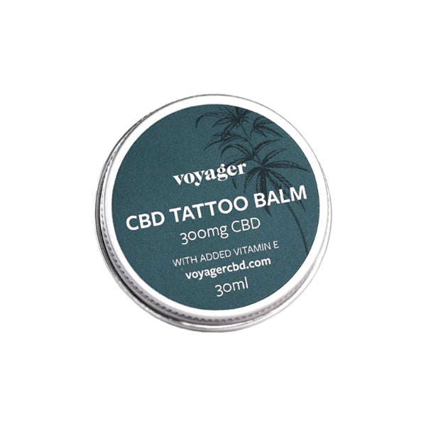 made by: Voyager price:£16.97 Voyager 300mg CBD Tattoo Balm - 30ml next day delivery at Vape Street UK