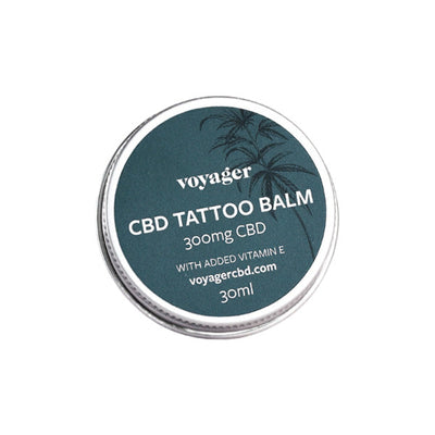 made by: Voyager price:£16.97 Voyager 300mg CBD Tattoo Balm - 30ml next day delivery at Vape Street UK