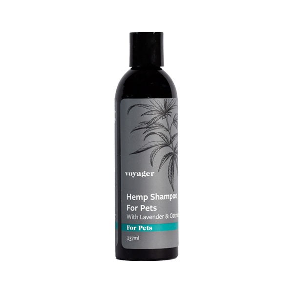 made by: Voyager price:£9.04 Voyager Pets Lavender & Oatmeal Hemp Shampoo - 273ml next day delivery at Vape Street UK