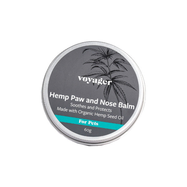 made by: Voyager price:£11.31 Voyager Pets Hemp Paw & Nose Balm - 60g next day delivery at Vape Street UK