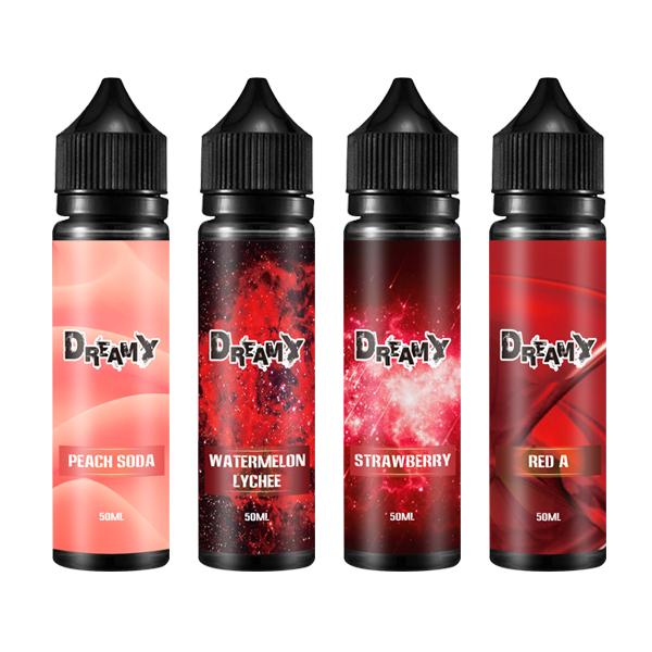 made by: Dreamy price:£6.79 Dreamy 0mg 50ml Shortfill by A-Steam (70VG/30PG) next day delivery at Vape Street UK