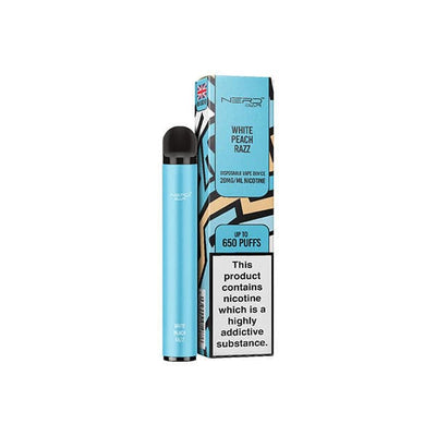 made by: Nerd Bar price:£3.33 20mg Nerd Bar Disposable Vape Device 650 Puffs next day delivery at Vape Street UK
