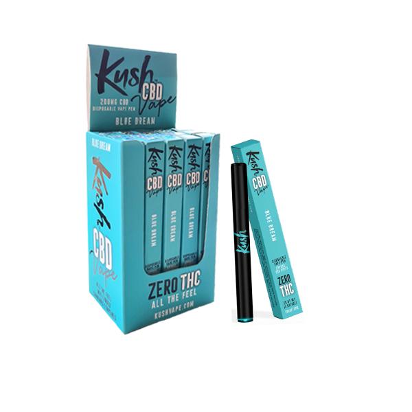 made by: Kush CBD price:£16.02 Kush Vape 200mg CBD Disposable Vape Pen (70VG/30PG) next day delivery at Vape Street UK