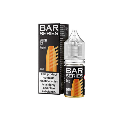 made by: Bar Series price:£3.99 5mg Bar Series Nic Salts 10ml (50VG/50PG) next day delivery at Vape Street UK