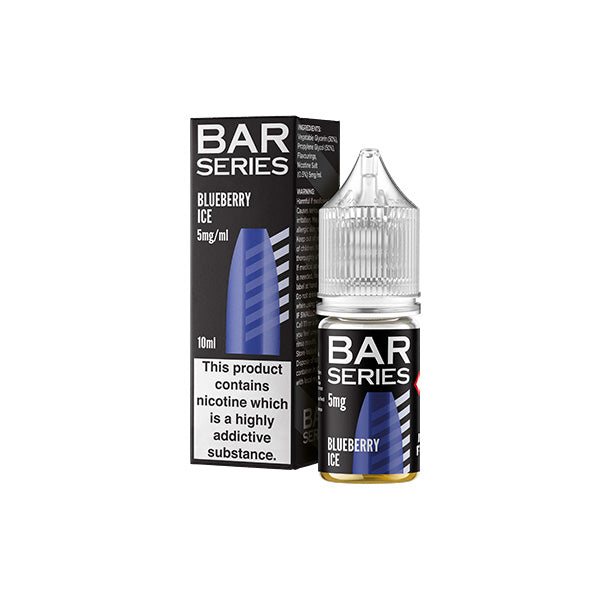 made by: Bar Series price:£3.99 5mg Bar Series Nic Salts 10ml (50VG/50PG) next day delivery at Vape Street UK