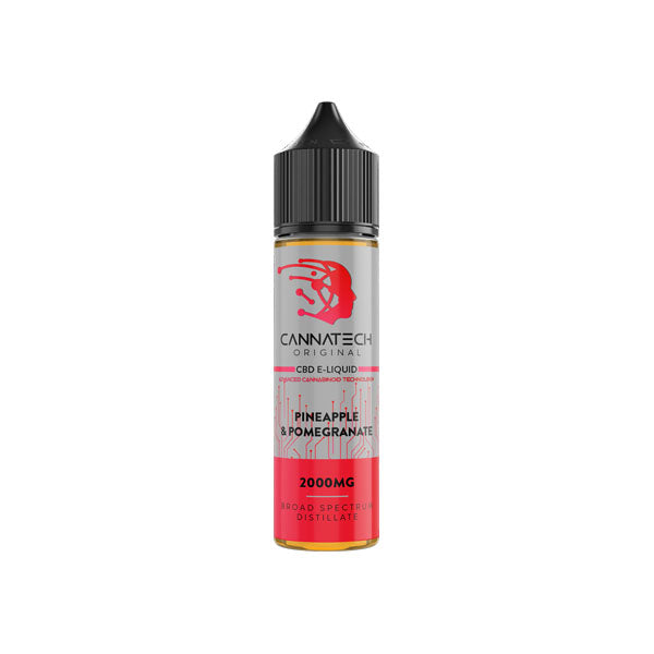 made by: Cannatech price:£19.98 Cannatech 2000mg Broad Spectrum CBD E-liquid 50ml next day delivery at Vape Street UK