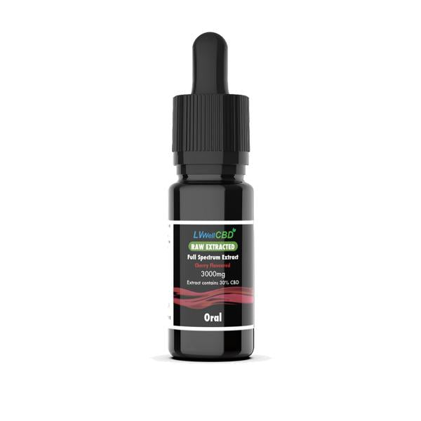 made by: LVWell CBD price:£21.85 LVWell CBD 3000mg Raw Cherry Oral Drops - 10ml next day delivery at Vape Street UK
