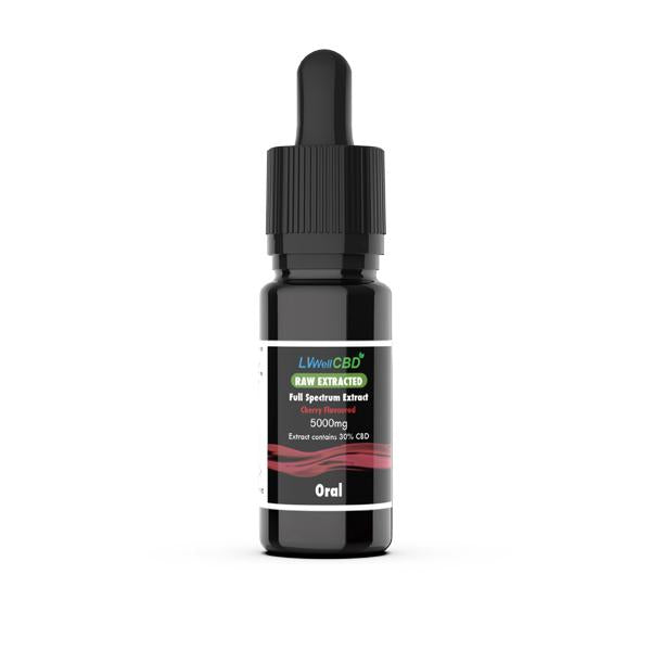 made by: LVWell CBD price:£30.40 LVWell CBD 5000mg Raw Cherry Oral Drops - 10ml next day delivery at Vape Street UK