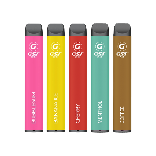 made by: GST price:£4.32 20mg GST Plus Disposable Vape Device 600 Puffs next day delivery at Vape Street UK