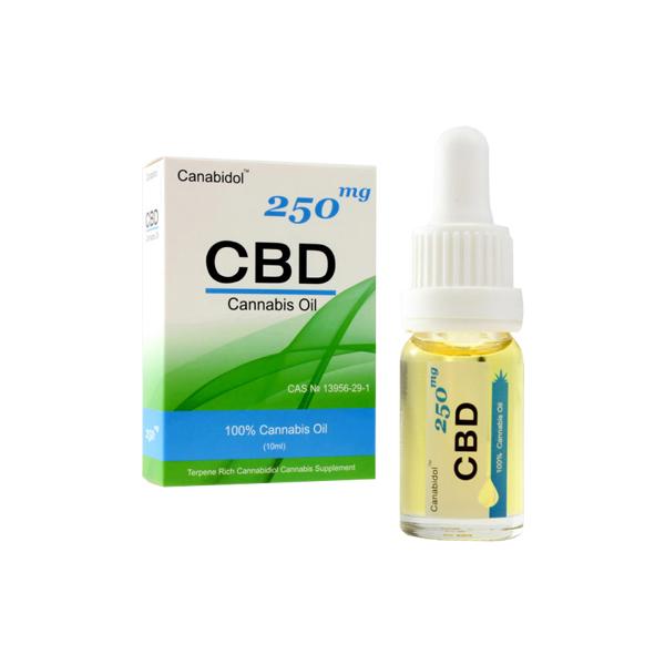made by: Canabidol price:£18.98 Canabidol 250mg CBD Cannabis Oil Drops 10ml next day delivery at Vape Street UK