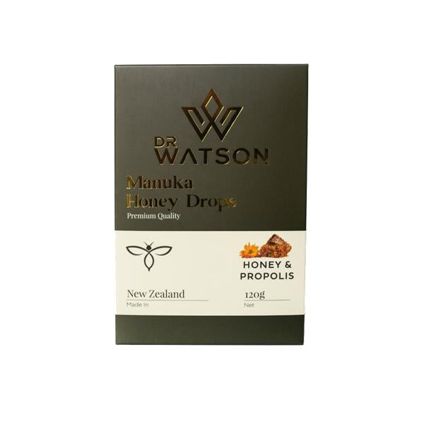 made by: Dr Watson price:£14.73 Dr Watson Manuka Honey Drops 120g (non-CBD) next day delivery at Vape Street UK