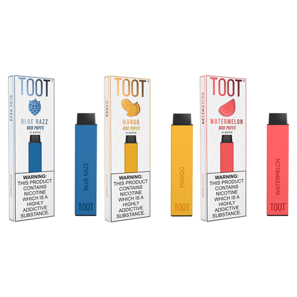 made by: TOOT Bar price:£4.32 20mg TOOT Bar Disposable Vape Device 600 Puffs next day delivery at Vape Street UK