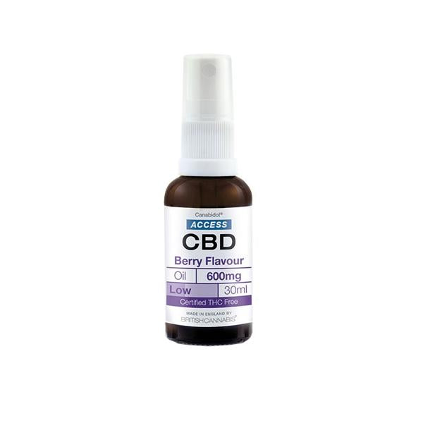 made by: Access CBD price:£12.33 Access CBD 600mg CBD Broad Spectrum Oil Mixed 30ml next day delivery at Vape Street UK