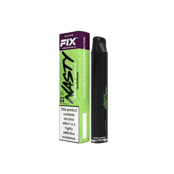 made by: Nasty Juice price:£4.95 10mg Nasty Air Fix Disposable Vaping Device 675 Puffs next day delivery at Vape Street UK