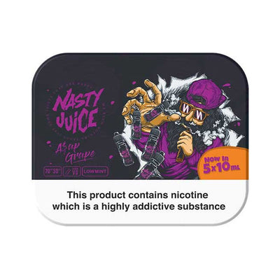 made by: Nasty Juice price:£12.50 Nasty Multipack 3mg 10ml E-Liquids (70VG/30PG) next day delivery at Vape Street UK