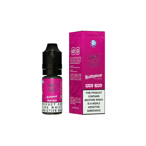made by: Nasty Juice price:£2.70 Nasty 50/50 6mg 10ml E-Liquids (50VG/50PG) next day delivery at Vape Street UK