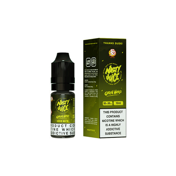 made by: Nasty Juice price:£2.70 Nasty 50/50 18mg 10ml E-Liquids (50VG/50PG) next day delivery at Vape Street UK