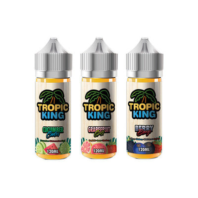 made by: Drip More price:£12.50 Tropic King By Drip More 100ml Shortfill 0mg (70VG/30PG) next day delivery at Vape Street UK