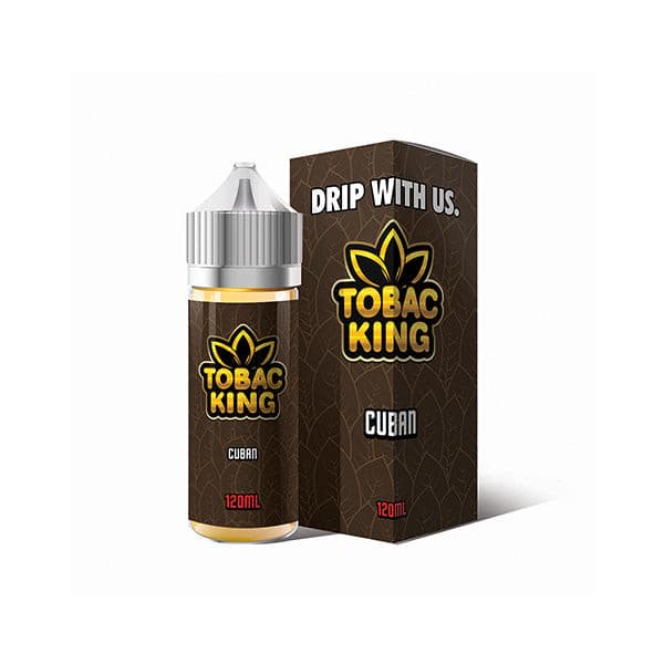 made by: Drip More price:£12.50 Tobac King By Drip More 100ml Shortfill 0mg (70VG/30PG) next day delivery at Vape Street UK