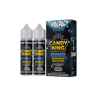made by: Drip More price:£14.00 Candy King By Drip More 50ml Shortfill 0mg Twin Pack (70VG/30PG) next day delivery at Vape Street UK