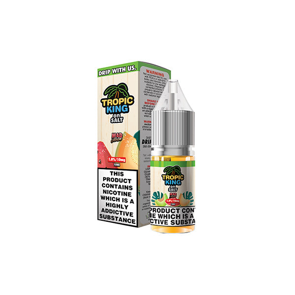 made by: Drip More price:£3.99 10mg Tropic King Salts By Drip More 10ml Nic Salts (50VG/50PG) next day delivery at Vape Street UK