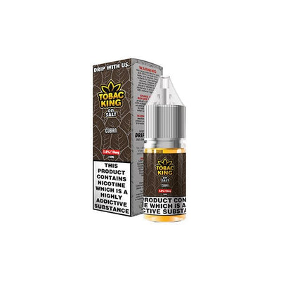 made by: Drip More price:£3.99 20mg Tobac King Salts By Drip More 10ml Nic Salts (50VG/50PG) next day delivery at Vape Street UK