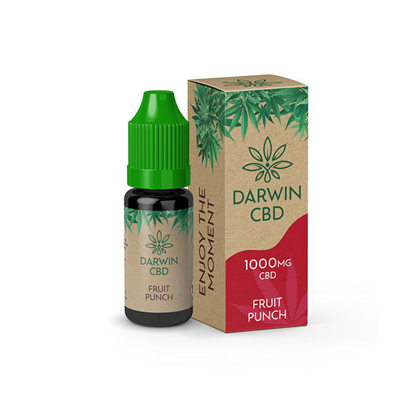 made by: Darwin price:£4.20 Darwin 1000mg CBD Isolate E-Liquid 10ml next day delivery at Vape Street UK