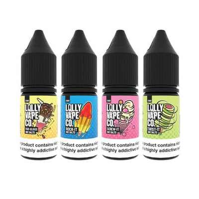 made by: Ace Of Vapes price:£3.99 20mg Lolly Vape Co 10ml Nic Salts (50VG/50PG) next day delivery at Vape Street UK