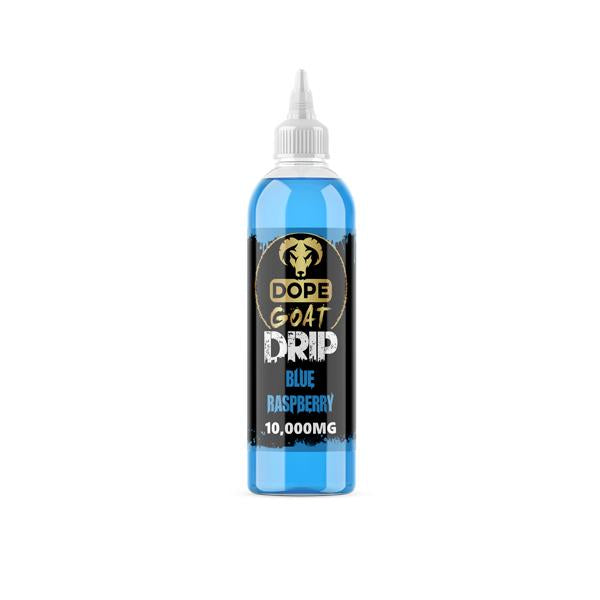 made by: UK Flavour price:£30.01 Dope Goat Drip 10,000mg CBD Vaping Liquid 250ml (70PG/30VG) next day delivery at Vape Street UK