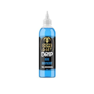 made by: UK Flavour price:£30.01 Dope Goat Drip 10,000mg CBD Vaping Liquid 250ml (70PG/30VG) next day delivery at Vape Street UK