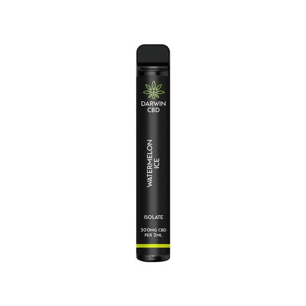 made by: Kingston price:£7.65 Darwin 300mg CBD Isolate Disposable Vape Device 600 Puffs next day delivery at Vape Street UK