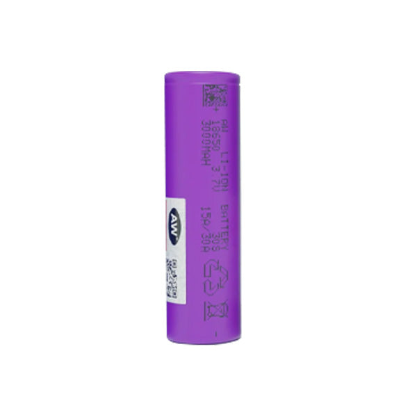 made by: AW price:£8.61 AW 30S 18650 3000mAh Battery next day delivery at Vape Street UK