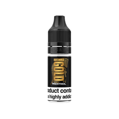 made by: Britannia Gold price:£2.00 Britannia Gold 6mg 10ml E-Liquids (40VG/60PG) next day delivery at Vape Street UK
