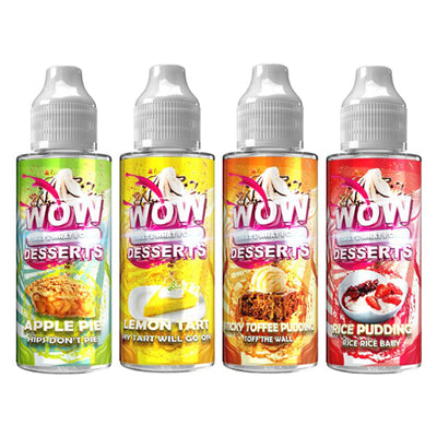 made by: Wow That's What I Call price:£12.50 Wow That's What I Call Desserts 100ml Shortfill 0mg (70VG/30PG) next day delivery at Vape Street UK