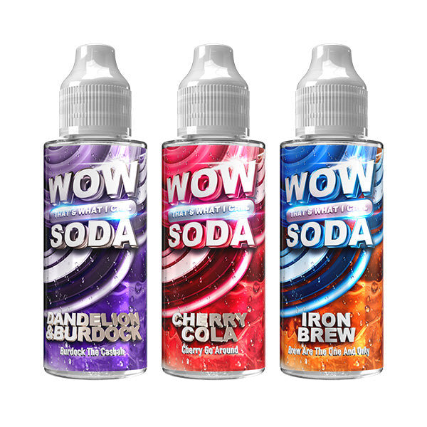 made by: Wow That's What I Call price:£12.50 Wow That's What I Call Soda 100ml Shortfill 0mg (70VG/30PG) next day delivery at Vape Street UK